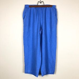 Flax- Linen Capris